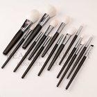14Pcs Black Face Makeup Brush Set